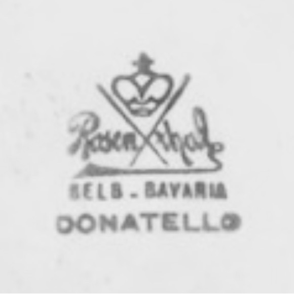 Antique Rosenthal Selb Bavaria Fine China Donatello
Pattern Plate c1922 Germany - Picture 4 of 4